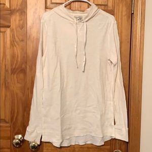 Converse One Star Men’s White Waffle Knit Hoodie